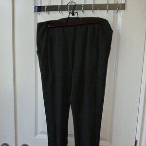 2 items cabi heathered grey pants and top set